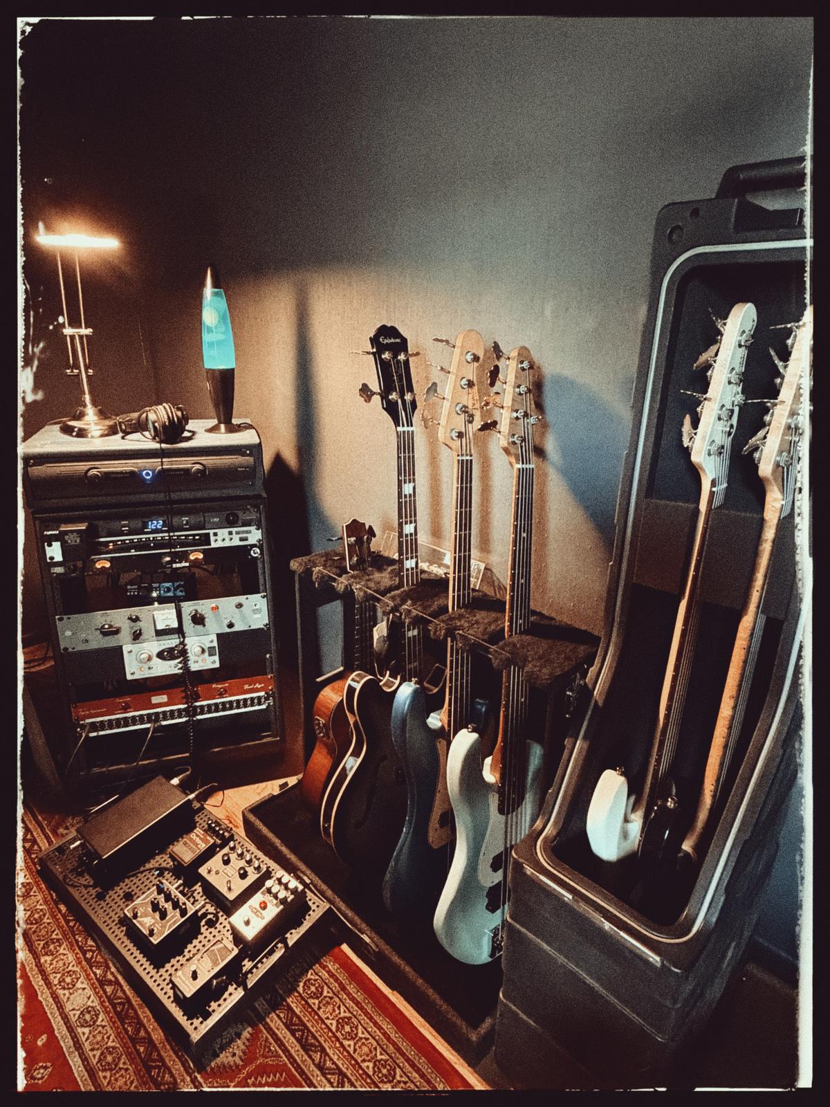Clay Krasner's home studio
